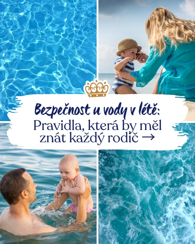 Voda láká každé dítě, ale vteřina nepozornosti může změnit všechno. ☀️💦

Bezpečnost u vody není o strašení, ale o tom být připravený. Ať už trávíte léto na zahradě u bazénku, nebo se chystáte na velkou rodinnou dovolenou k moři, projděte si s námi těchto pár základních pravidel, která by měl mít v hlavě každý rodič.

Máte doma vodu stoprocentně zabezpečenou? Ulož si příspěvek a pošli ho dál – babičkám, tetičkám nebo kamarádům, ke kterým chodíte v létě na návštěvu. 🙏