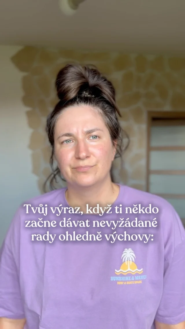 Některé nevyžádané rady jsou fakt k nezaplacení. 😅🫣

#Rodicovstvi #Naplno #BezKompromisu #Kendamil